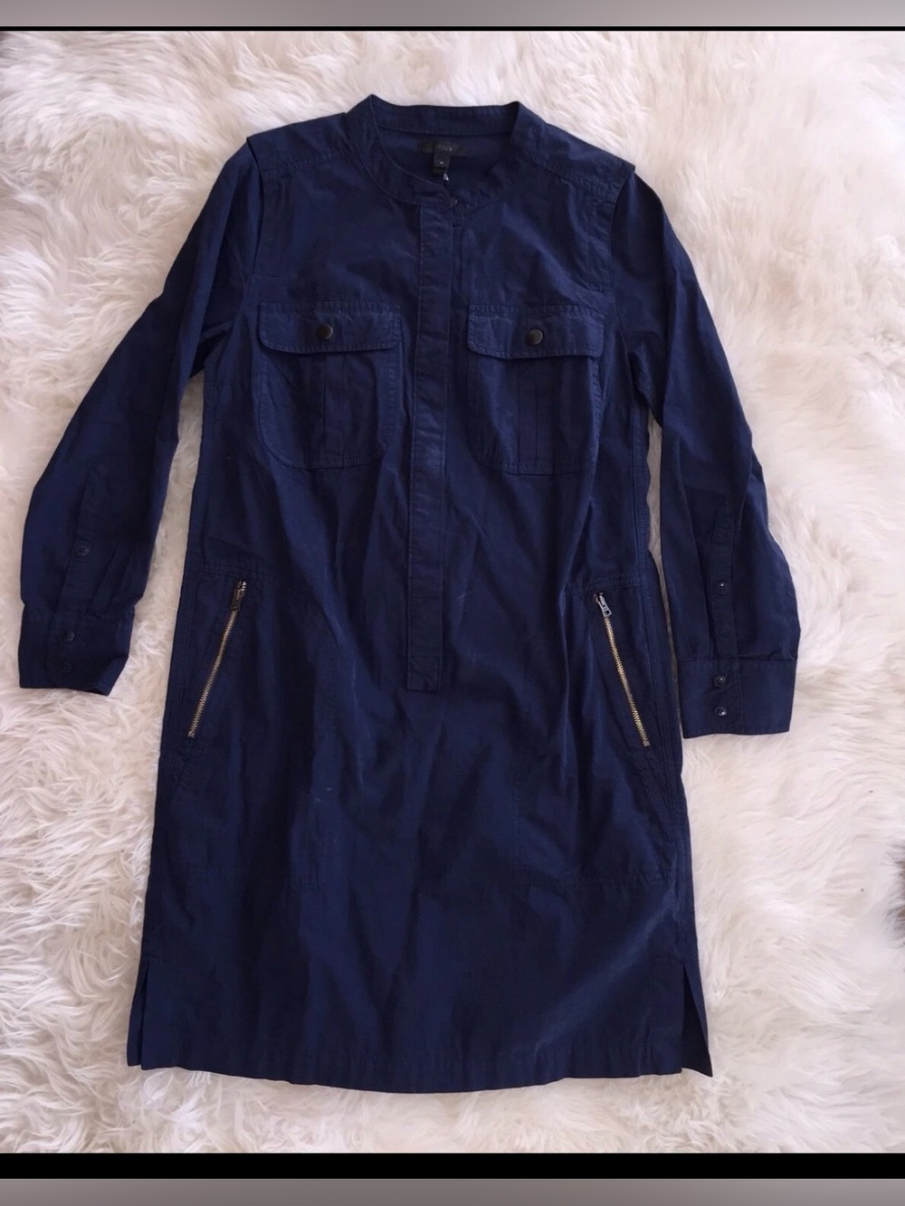 J CREW CARGO UTILITY DRESS. XS.